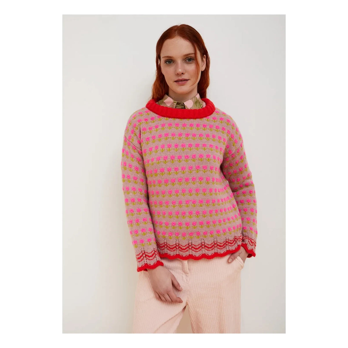 Dr Bloom - Prado Jersey Sweater | Pink
