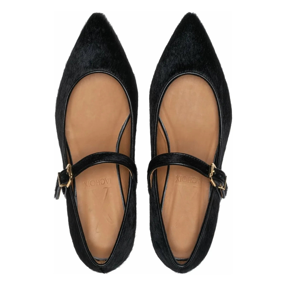 Lachoix - Mary Jane Dana Leather | Black
