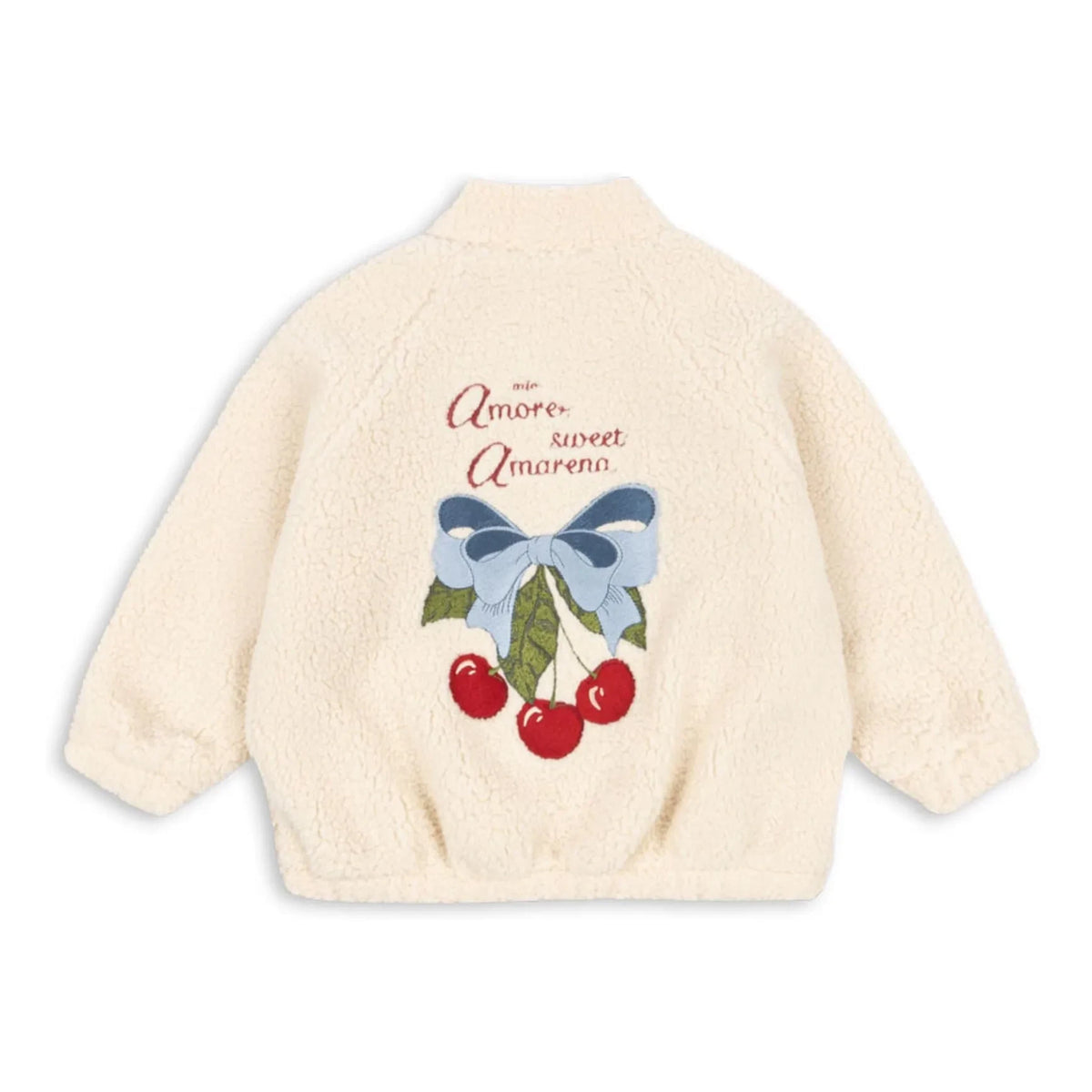 Konges Sløjd - Jazz Sherpa Jacket Cherry Recycled Fibers | Cream