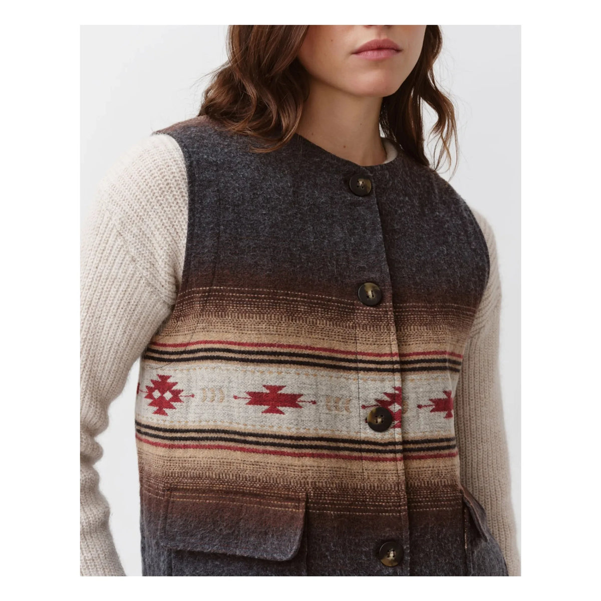 Diega - Galamo vest | Charcoal gray