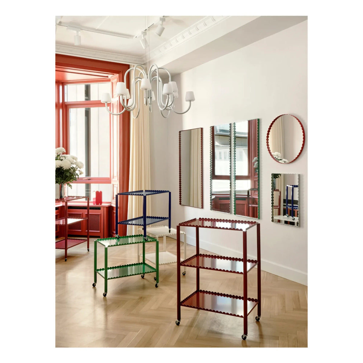 Hay - Arcs Helper Service Cart | Green