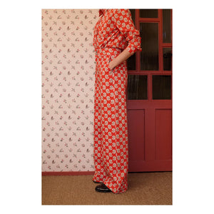 Maria de la Orden - Douglas Cotton Trousers | Red
