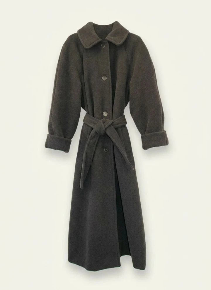 THEAVANT - Recycled Wool School Coat | Brown