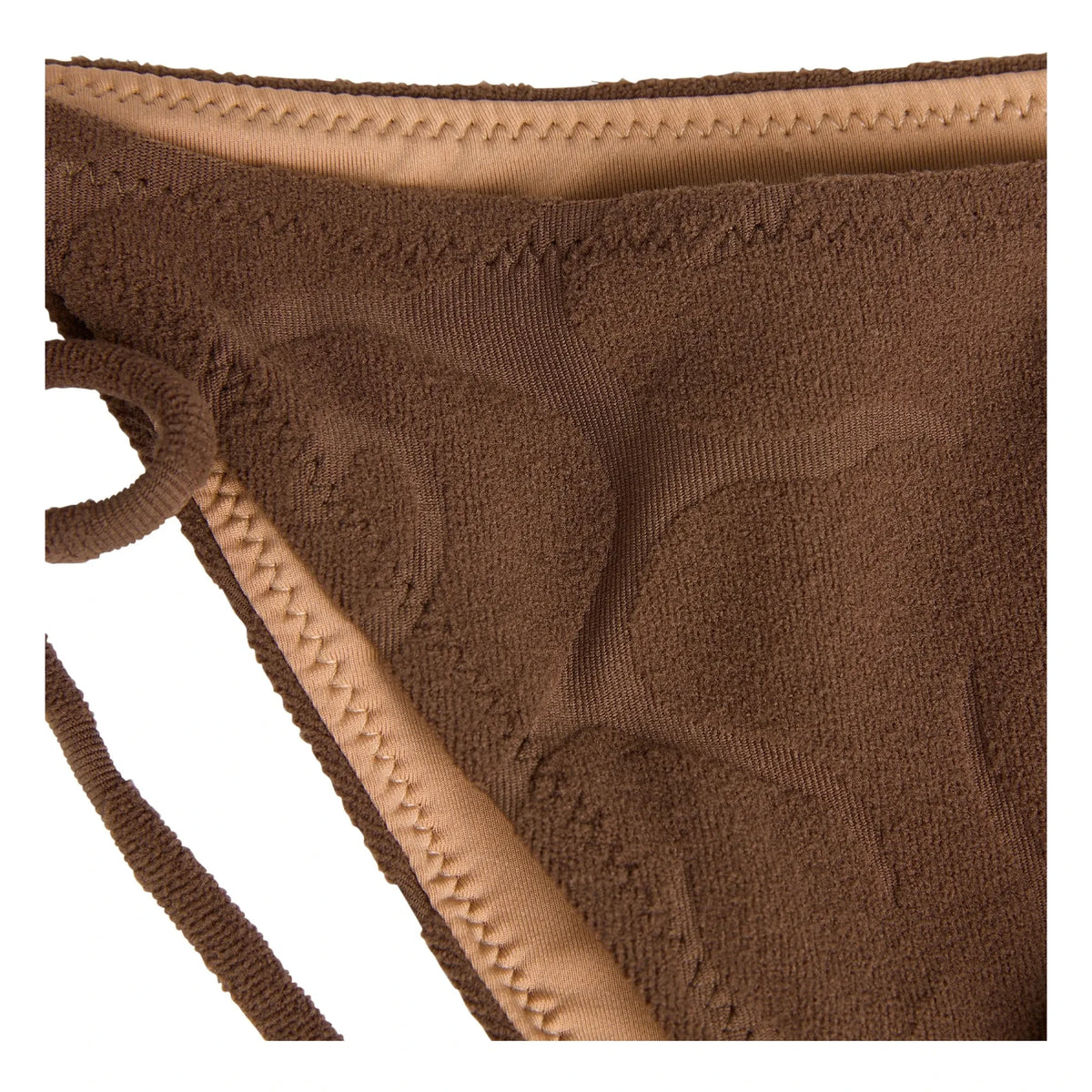 OAS - Sunero Calia Textured Jersey Shorts | Brown
