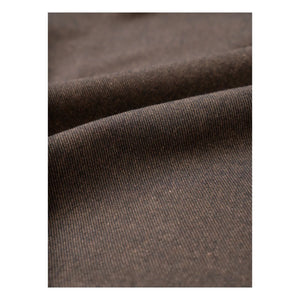 Universal Works - Cotton Pleated Fabric Trousers | Dark Brown