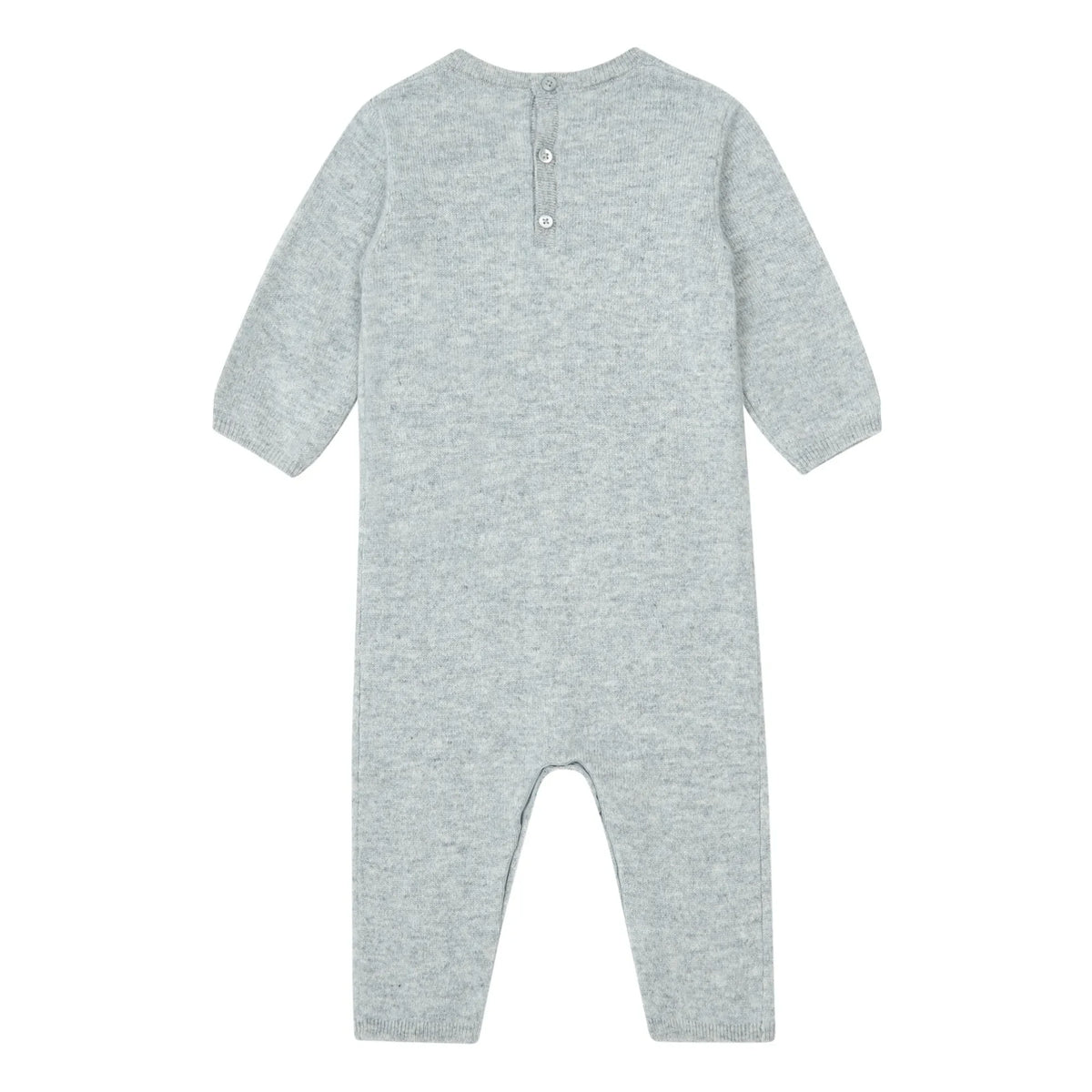 Bonpoint - Tilouana Cashmere Jumpsuit | Grey Melange