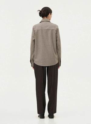 Noyoco - Ottawa Virgin Wool Shirt Jacket | Natural
