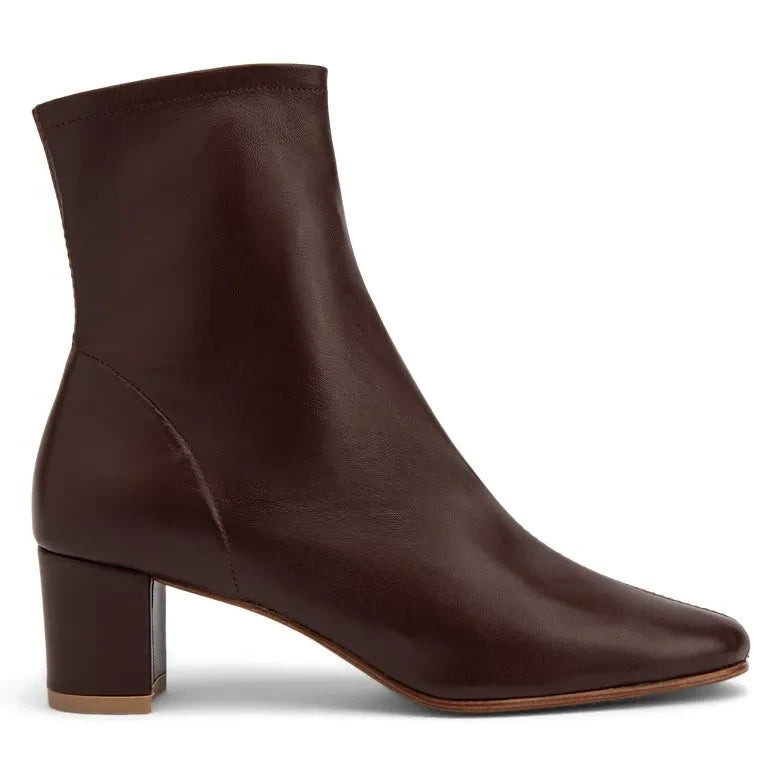 BY FAR - Sofia Leather Boot | Brown