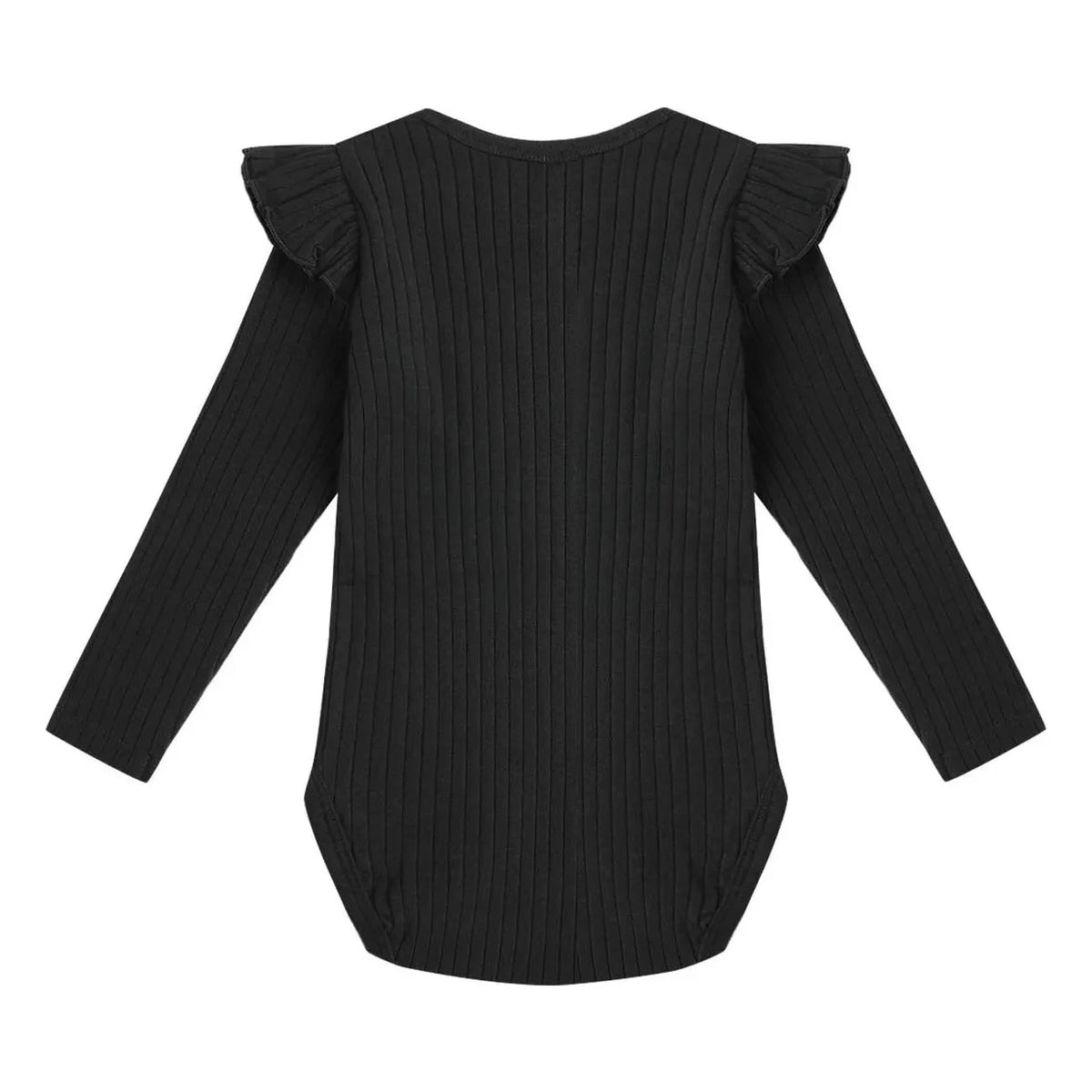 Rylee + Cru - Ribbed Bodysuit | Black