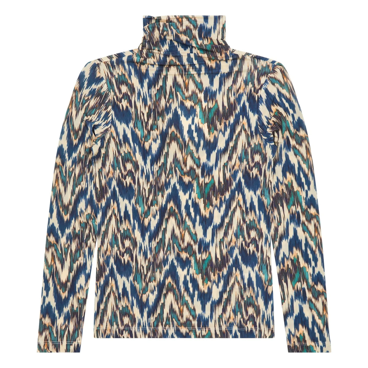Ulla Johnson - Aurelia High Neck T-Shirt | Blue