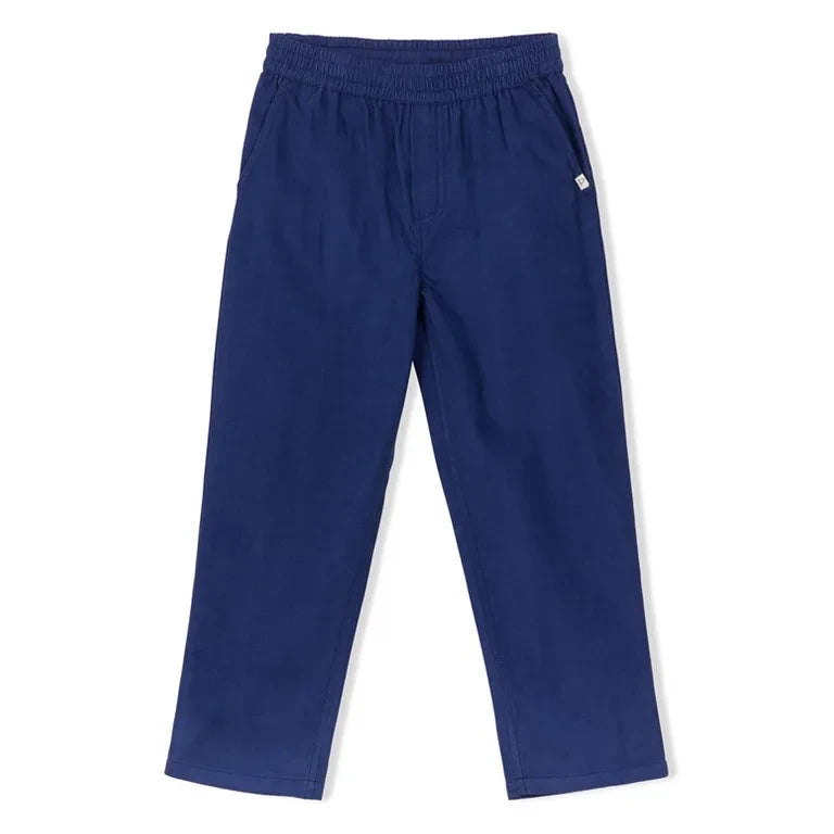 Arsène et Les Pipelettes - Fine Corduroy Trousers Made from Organic Cotton | Navy