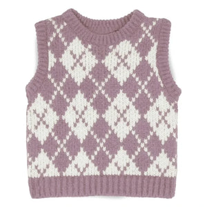 Mipounet - Dina Sleeveless Sweater | Pink