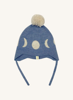 Bayiri - Moons Wool Merino Beanie | Blue