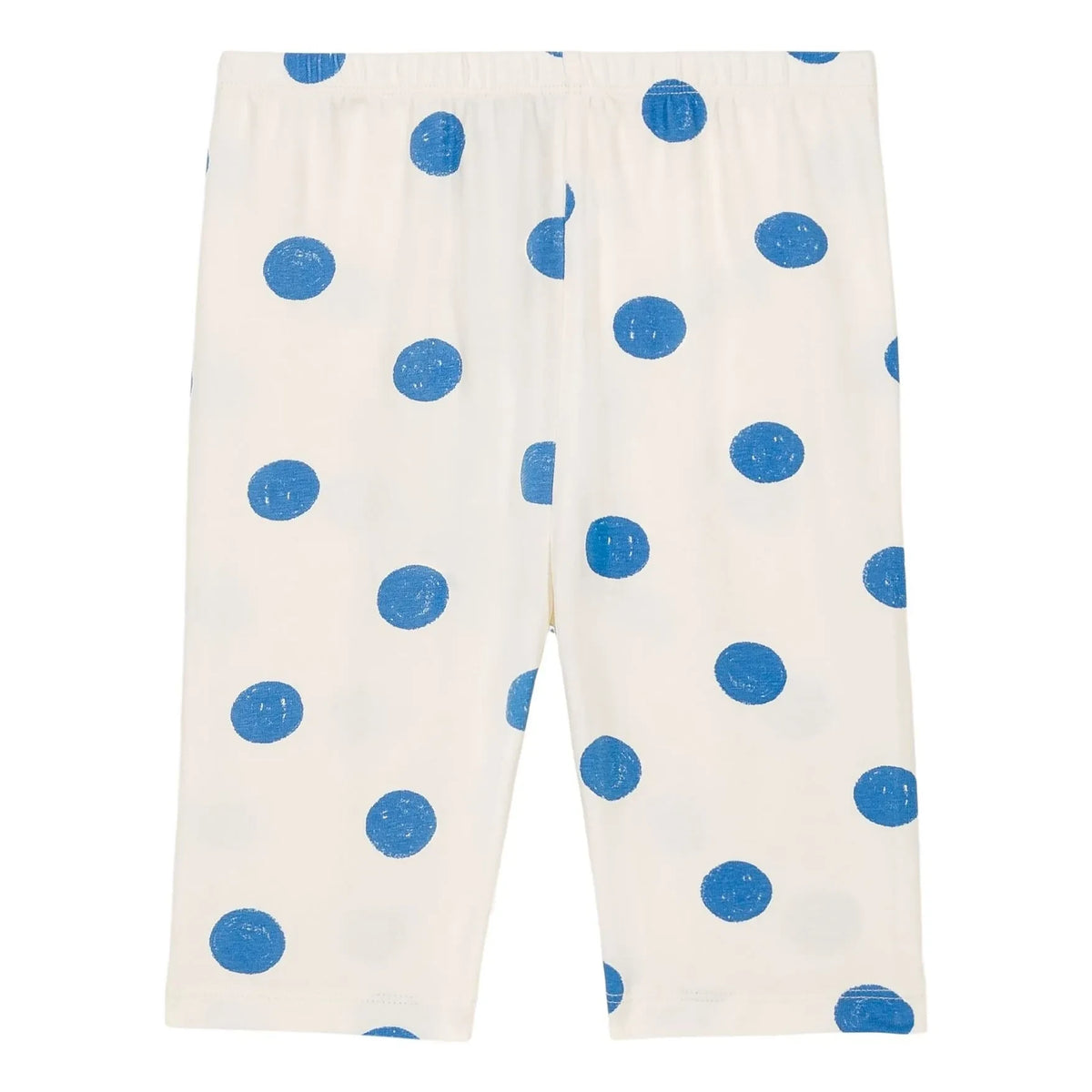 We Are Kids - Cycliste Eddy Dotted Organic Cotton | White