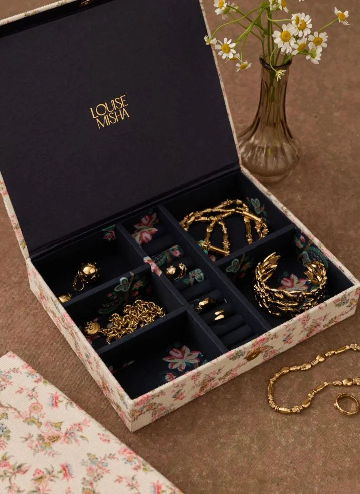 Louise Misha - Soumaa Jewelry Box | Cream