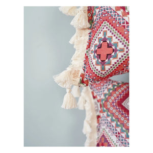 Moi Mili - Bohemian Pillow | Red