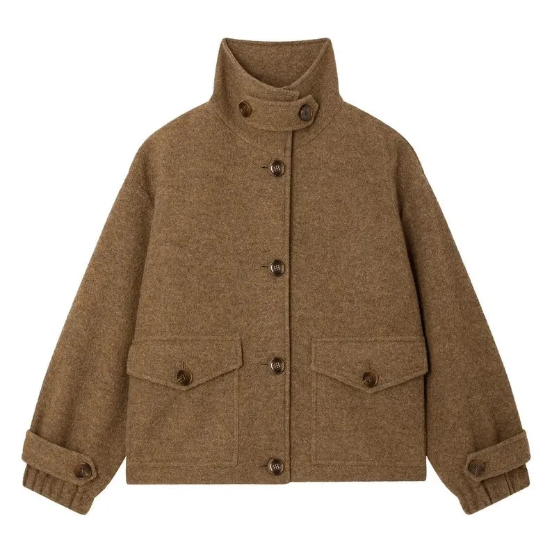 Sessùn - Hattson Wool Coat | Camel