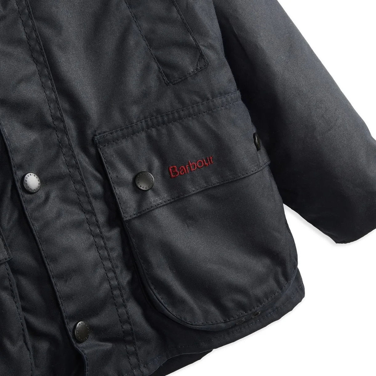 Barbour - Bedale Waxed Jacket Made From Recycled Fibres | Navy