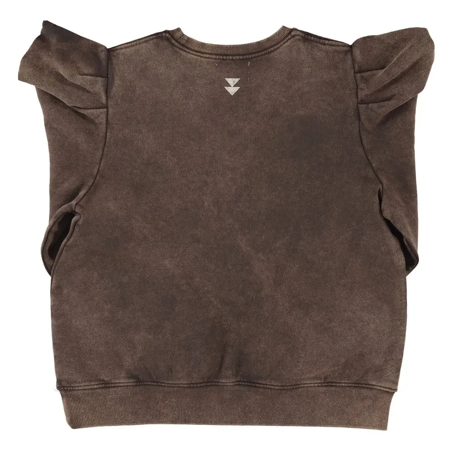 Sisters Department - Matilda organic cotton sweatshirt | Brown