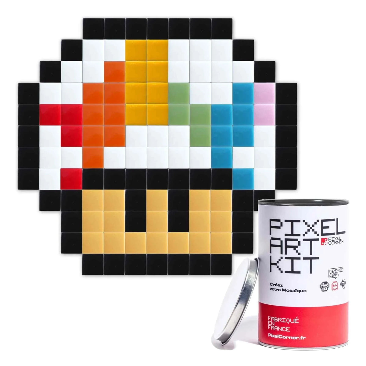 Pixel Corner - Pixel Art Kit - Mushroom | Red