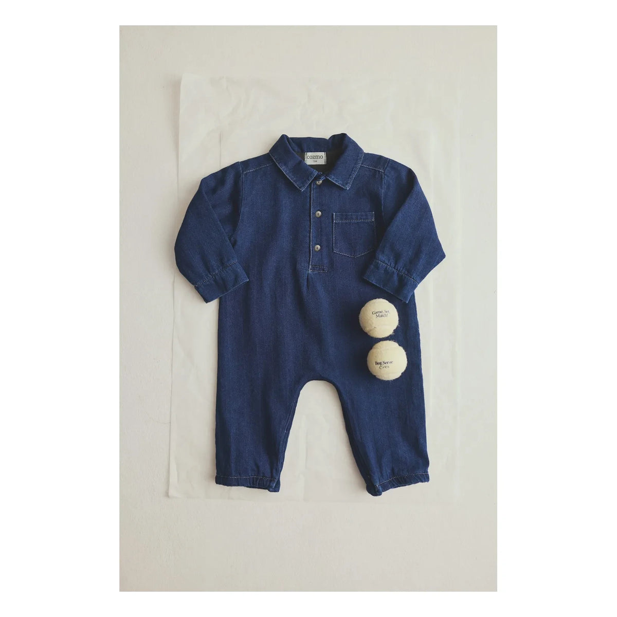 Cozmo - Irai Denim Overall | Blue