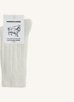 Homecore - Cashmere Socks | Cream