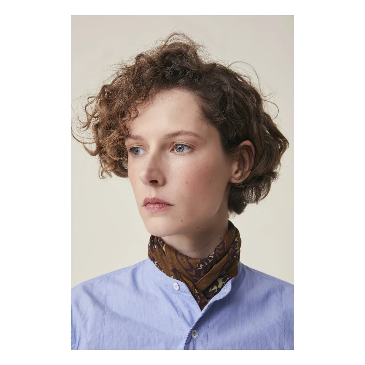 Moismont - Ajmer Scarf No. 791, Cotton | Chocolate