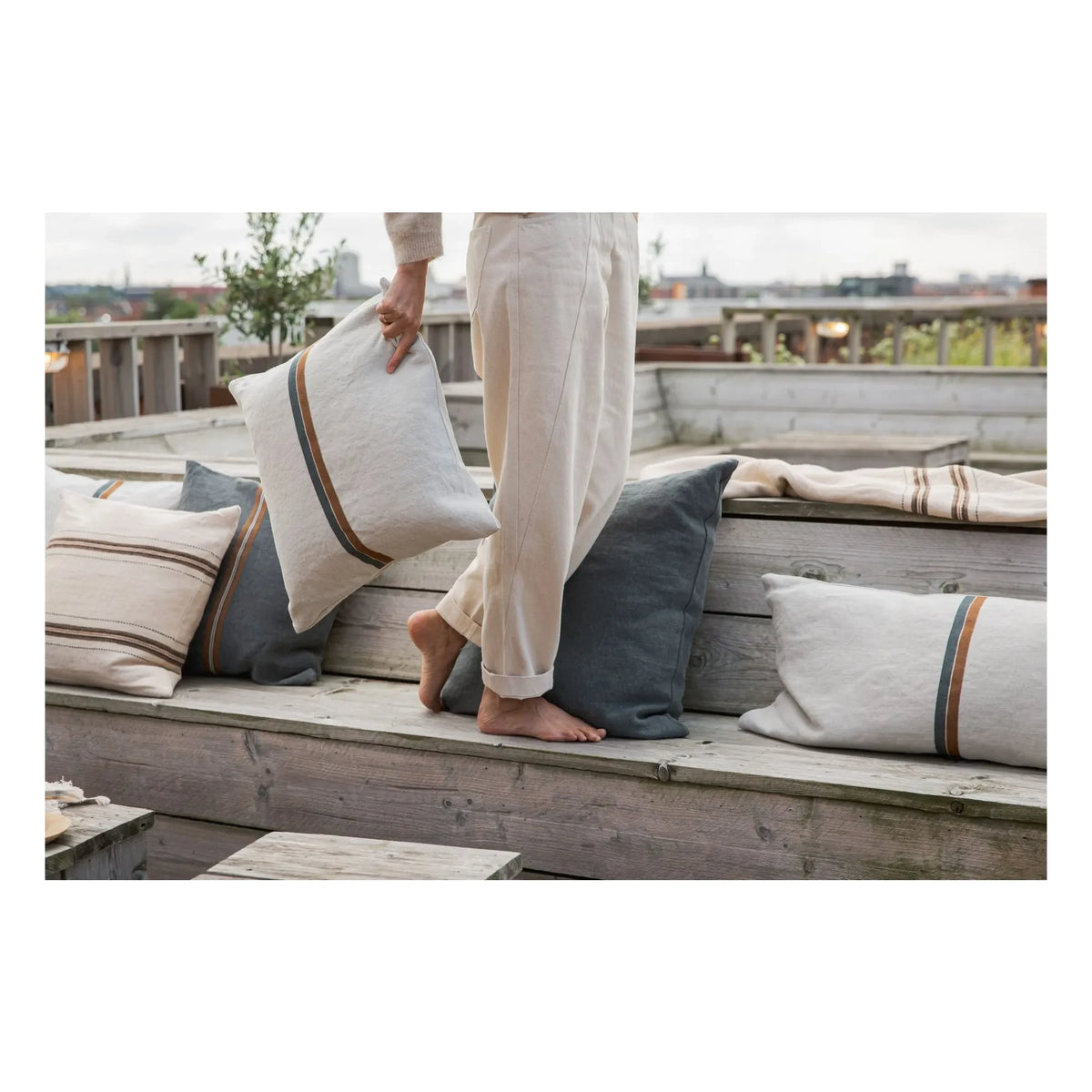 Libeco - Atlas Pillowcase | Ecru