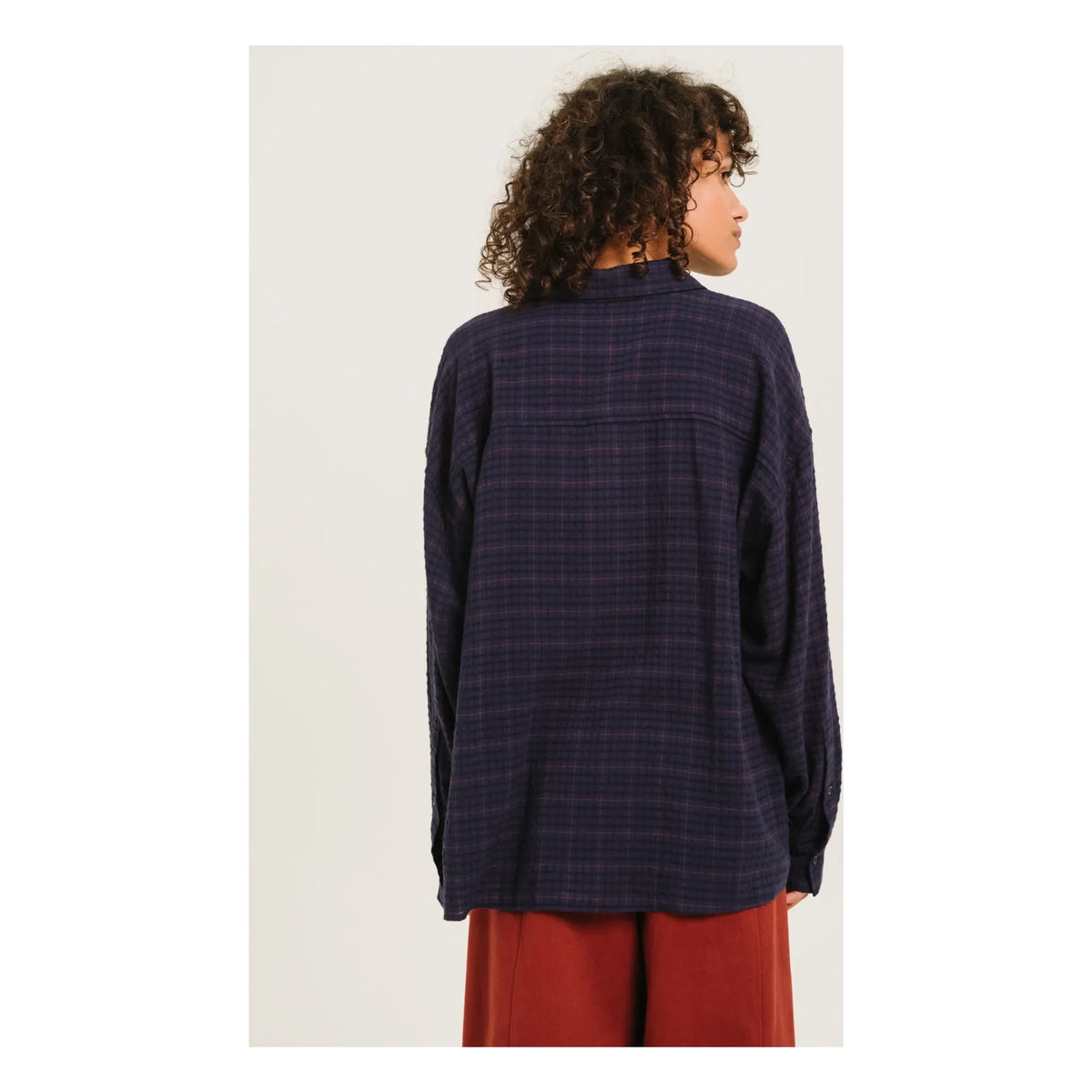 Sacrécoeur - Baylie Cotton Shirt | Blue
