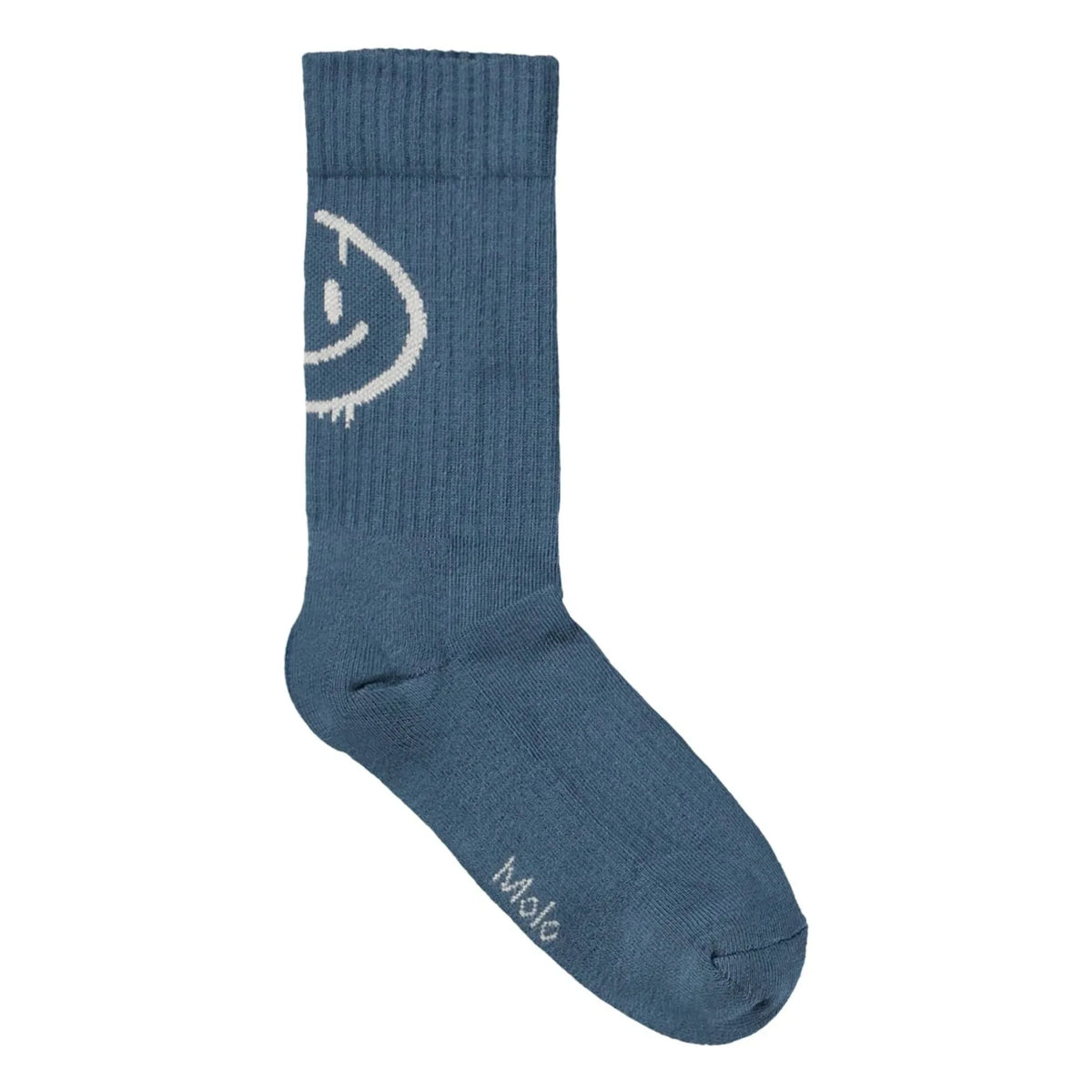 Molo - Norman Smiley 2-Pack Sock Set | Blue