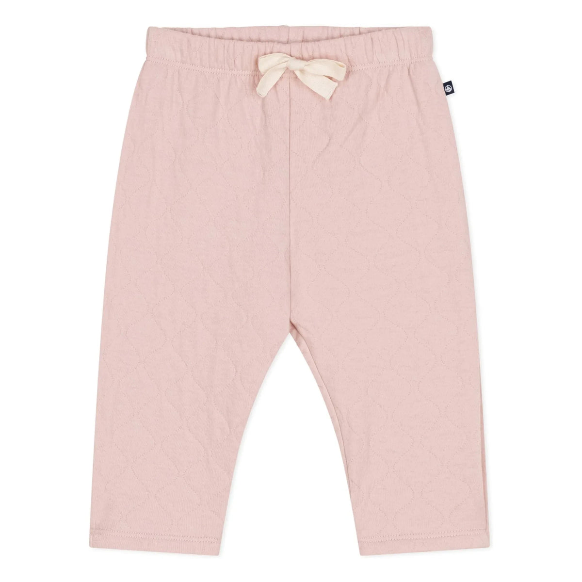Petit Bateau - Organic Cotton Tapucin Quilted Pants | Dusty Pink