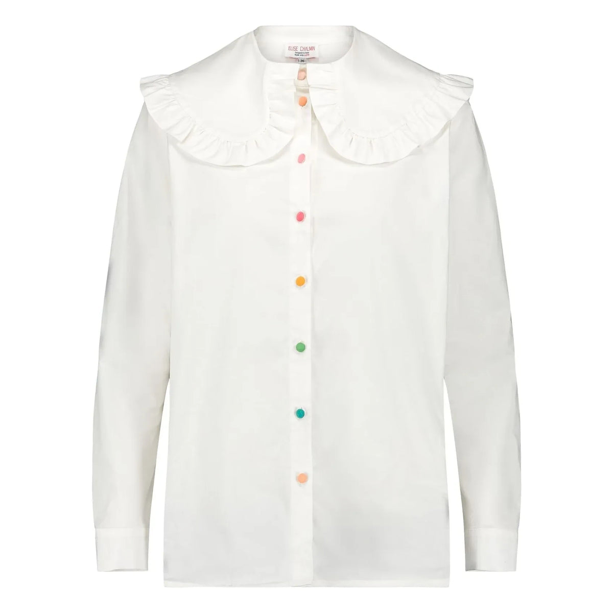 Elise Chalmin - Juliette Cotton Shirt | White