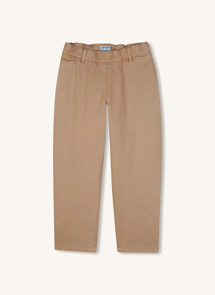 Kenzo - Elastic Hem Balloon Pants | Beige