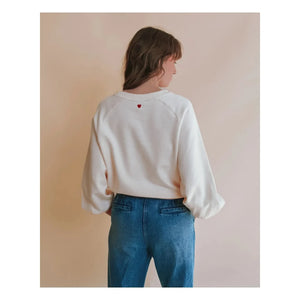 Emile et Ida - Emma sweatshirt | Ecru
