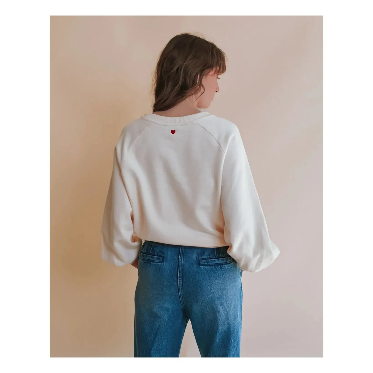 Emile et Ida - Emma sweatshirt | Ecru