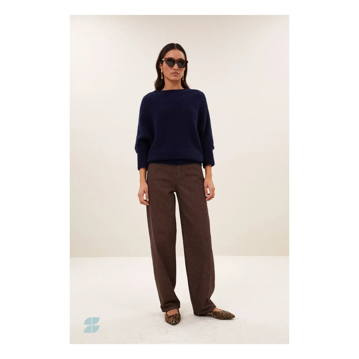 By Bar - Lew organic cotton pants | Brown