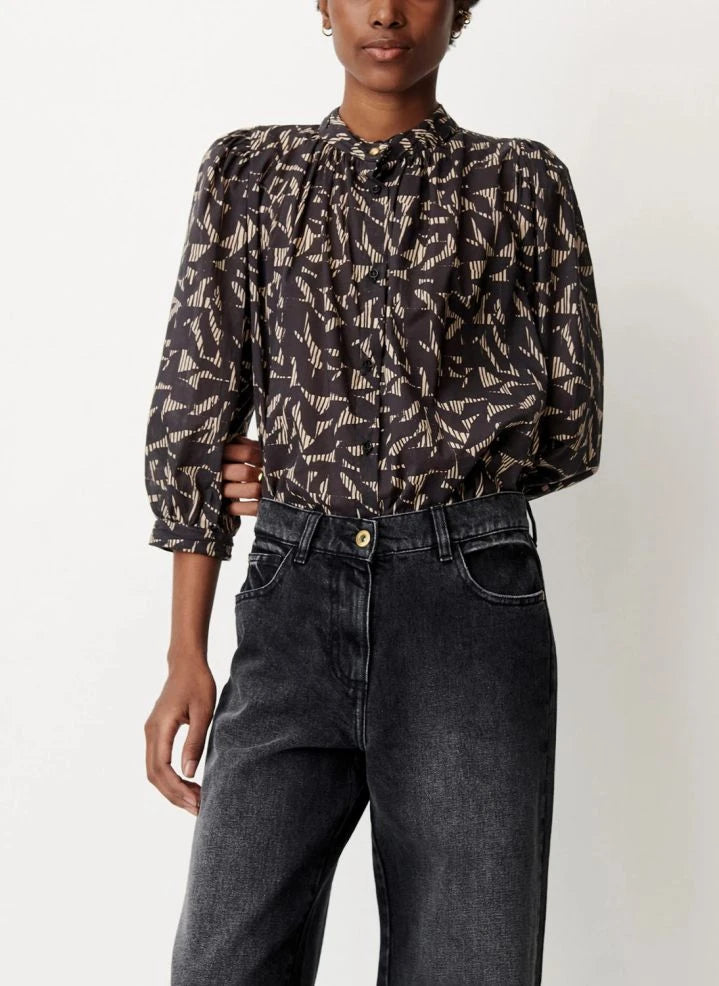 Sessùn - Lylis blouse | Brown