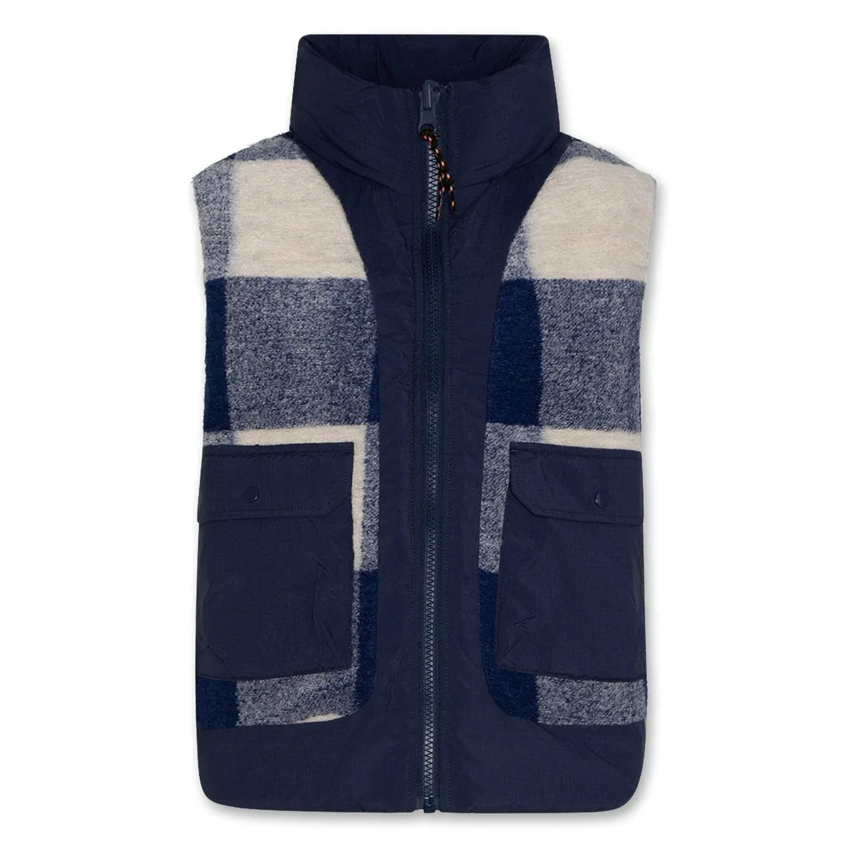 AO76 - Seb Reversible Sleeveless Vest | Navy