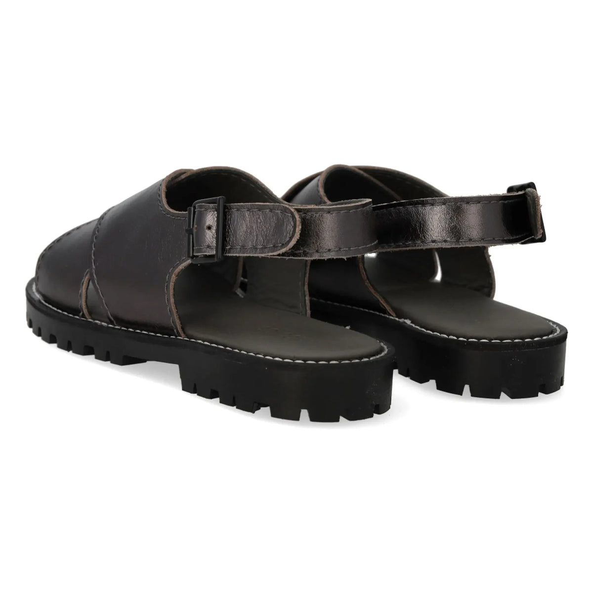 Angulus - Cross-strap sandals | Black