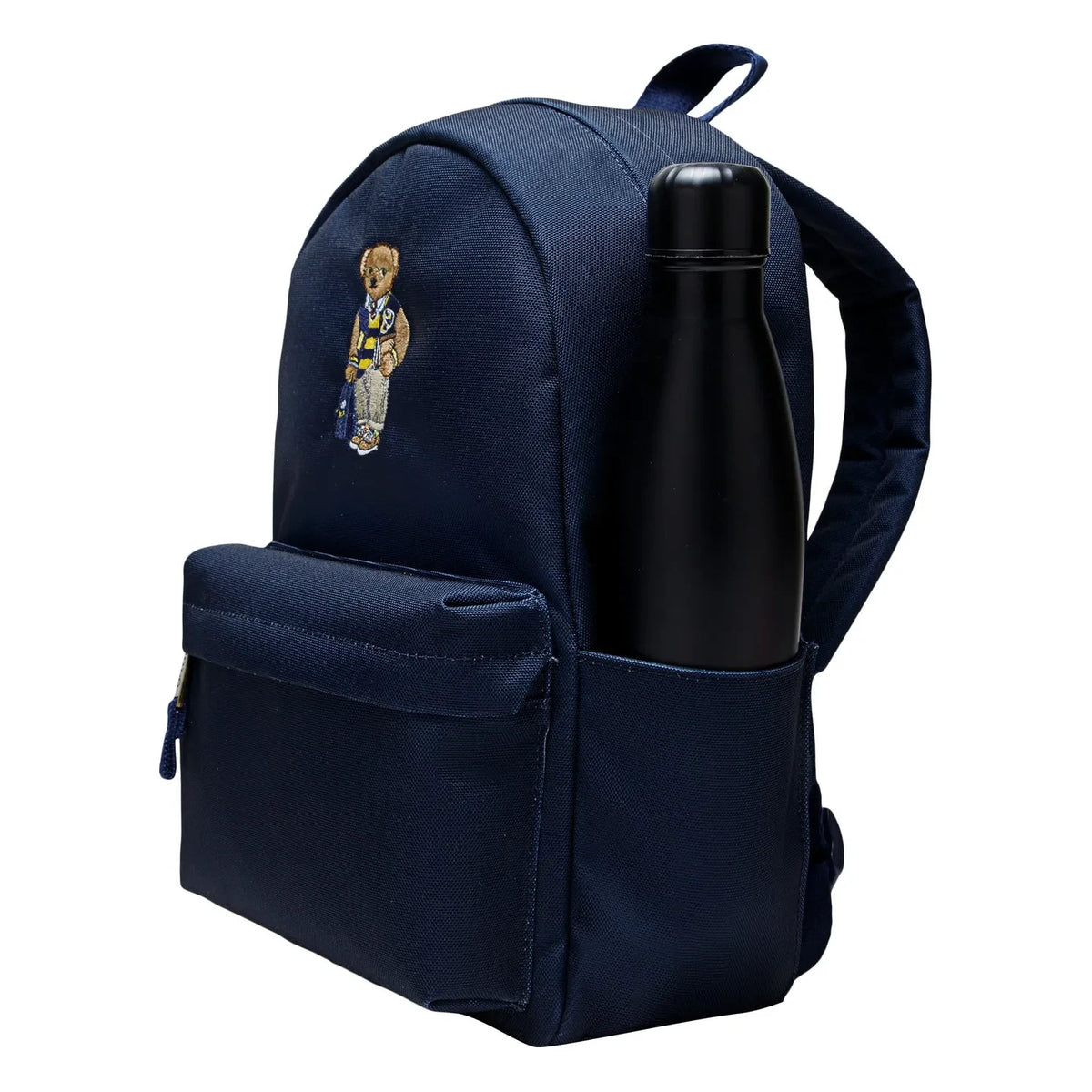 Ralph Lauren - Recycled Fiber Teddy Bear Backpack | Navy