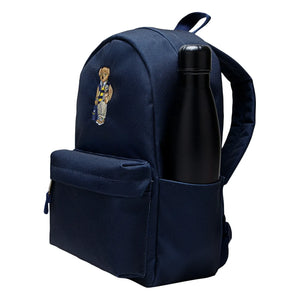 Ralph Lauren - Recycled Fiber Teddy Bear Backpack | Navy