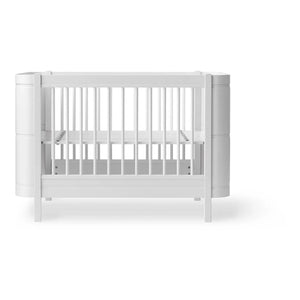 Oliver Furniture - Wood Mini+ baby bed, excluding junior kit | White
