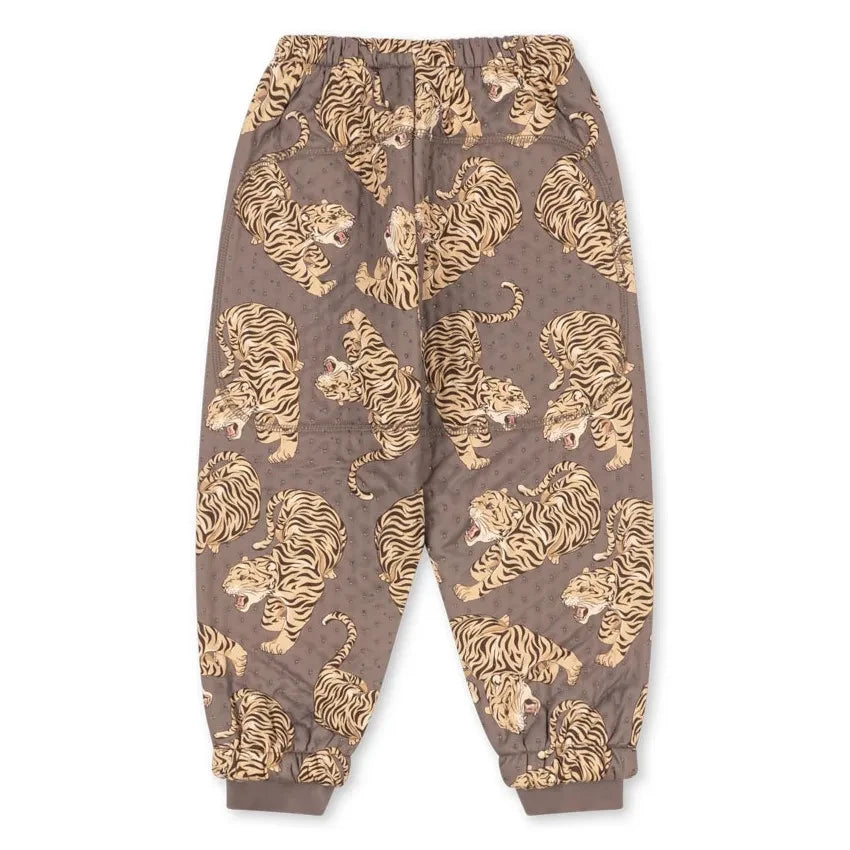 Konges Sløjd - Tigres Recycled Fiber Thermal Pants | Brown