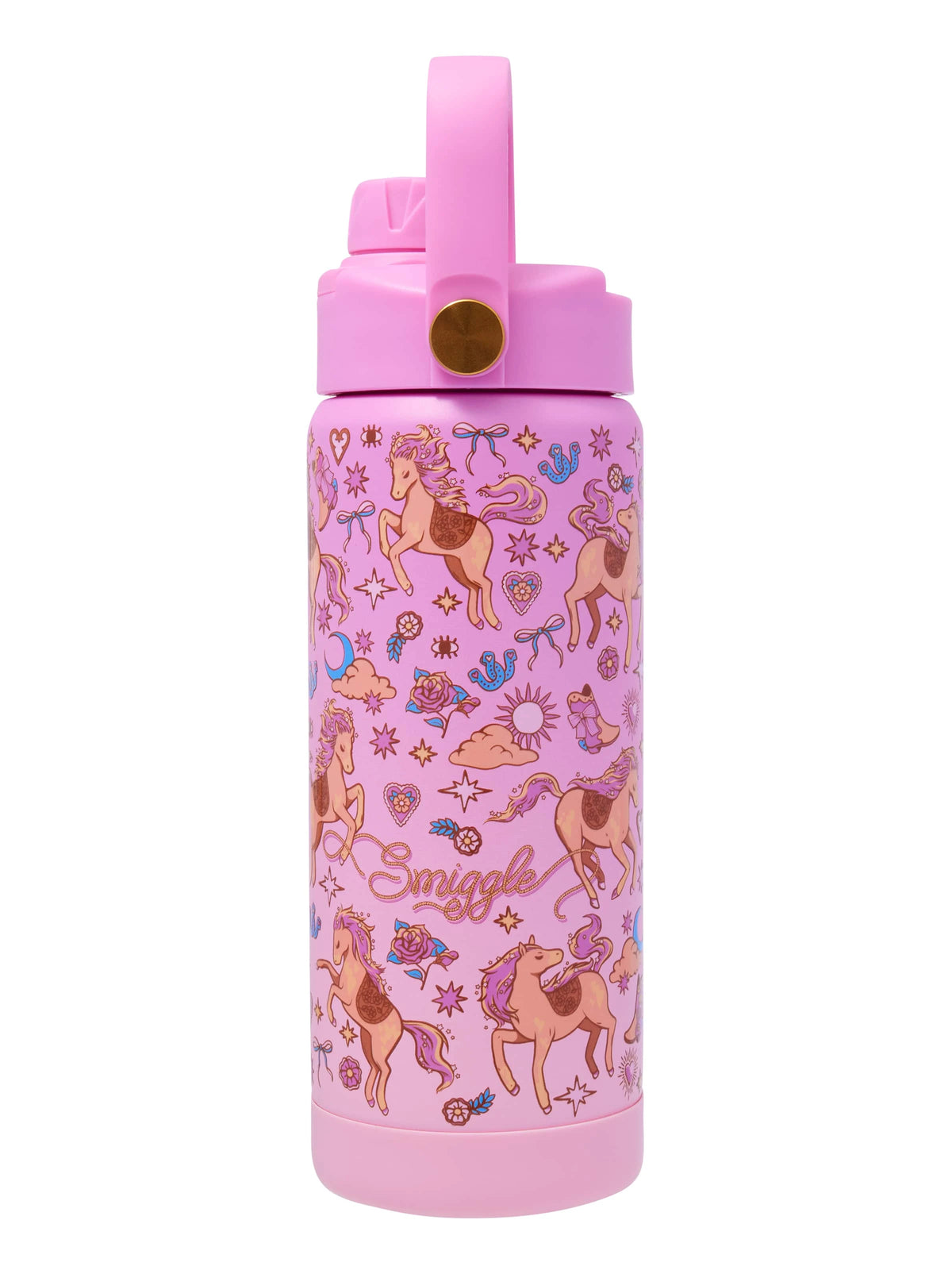 Smiggle - Wildflower Daydream Stainless Steel 550ML Water Bottle