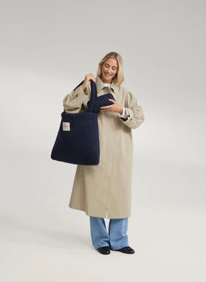 Studio Noos - Flannel Shaving Bag | Navy