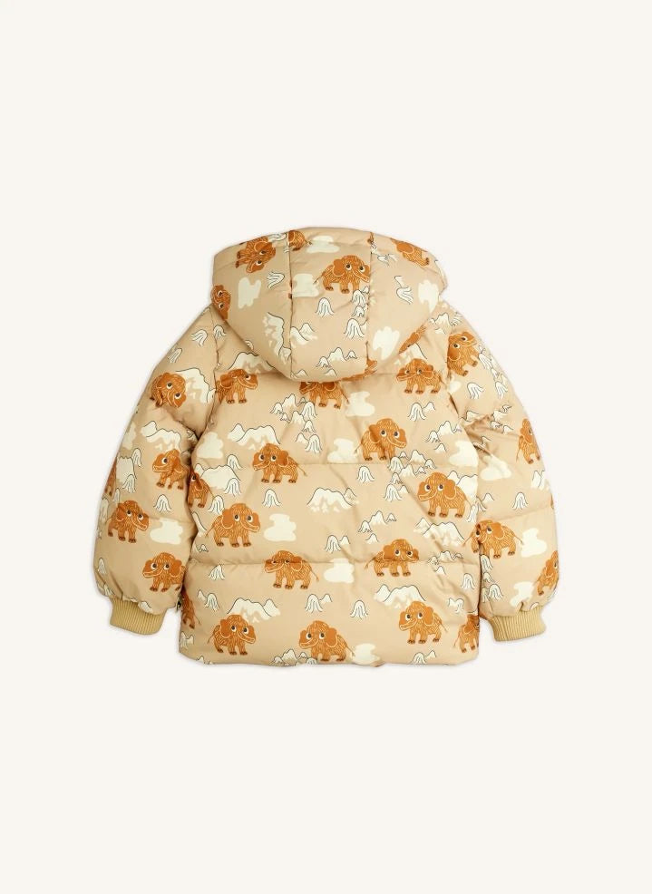 Mini Rodini - Mammoth puffer jacket | Beige
