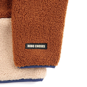 Bobo Choses - Reversible Sherpa Jacket Made from Recycled Fibers | Navy