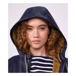Petit Bateau - Long Iconic Raincoat | Navy
