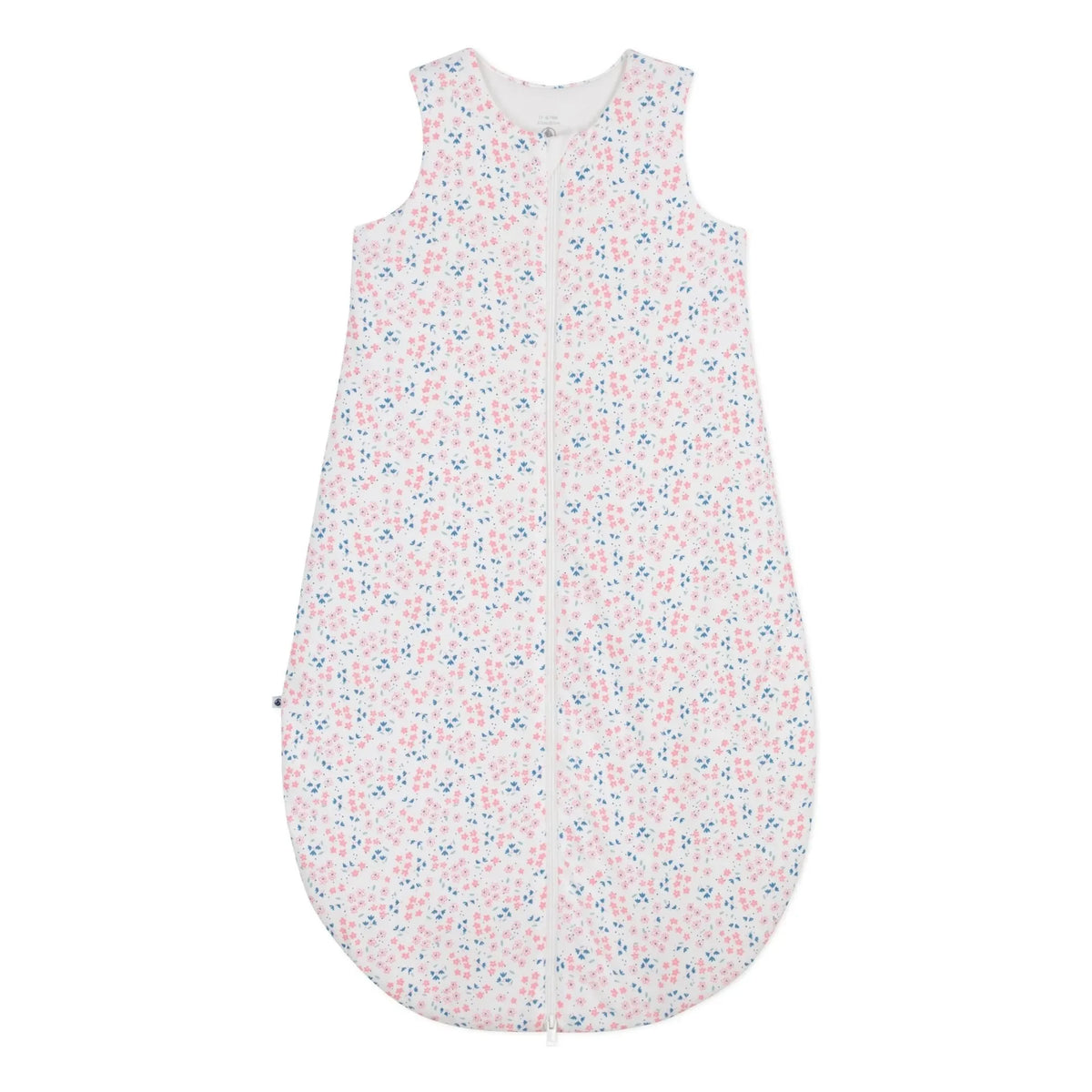 Petit Bateau - Fleurie Organic Cotton Sleep Suit | White