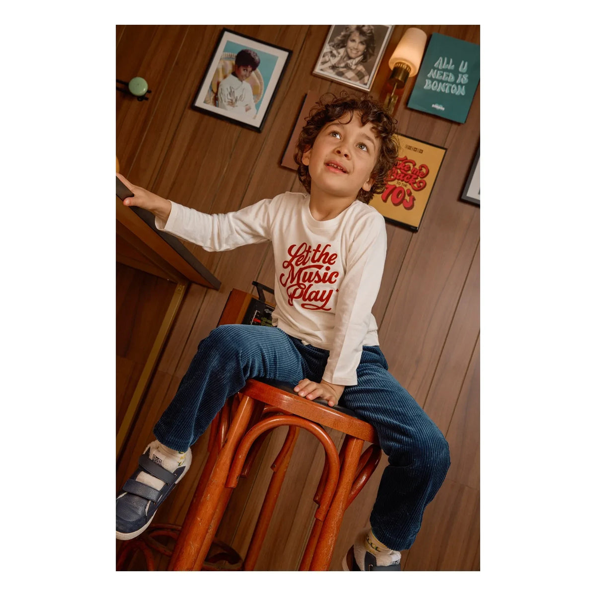Bonton - Taxo Music Play T-Shirt | Ecru